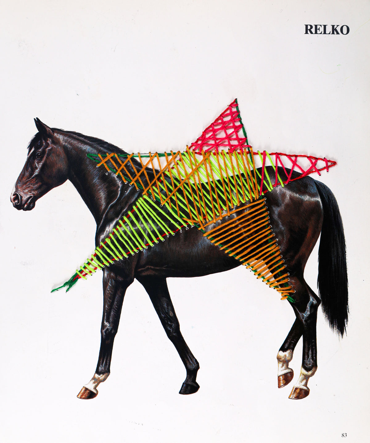 PRINT - Horse Star - Kevine Bampala