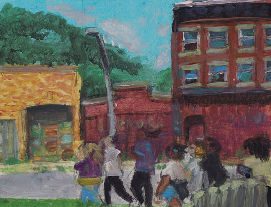 Print - Walk Painting - Leah Roache